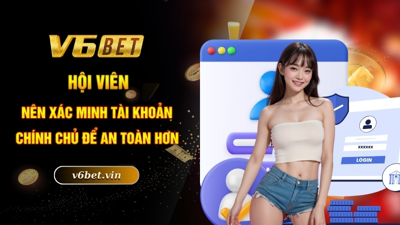 Hội viên nên xác minh tài khoản chính chủ để an toàn hơn