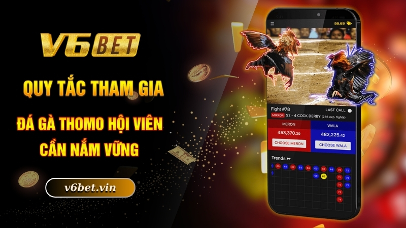 Quy tắc tham gia đá gà Thomo hội viên cần nắm vững